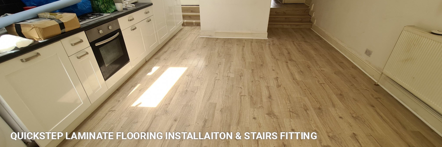 Fit Quickstep Laminate Floor Installation With Stairs North London