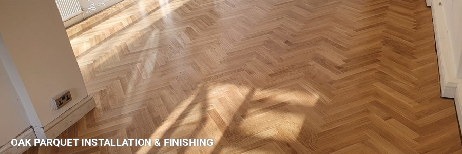Fit Solid Oak Parquet Floor Fitting 2 Westminster