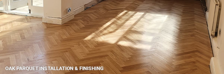 Fit Solid Oak Parquet Floor Fitting 23 Holborn